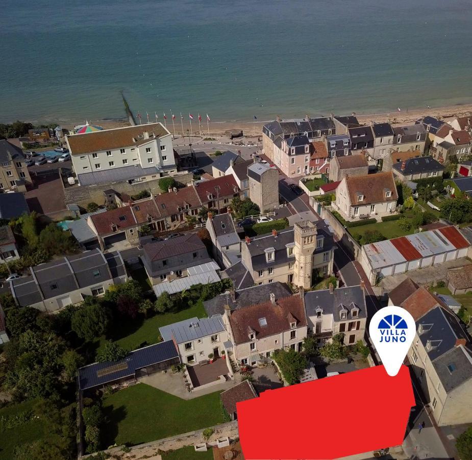 Villa Juno - Saint-Aubin-Sur-Mer - Cote De Nacre - Normandie - Plage Debarquement المظهر الخارجي الصورة